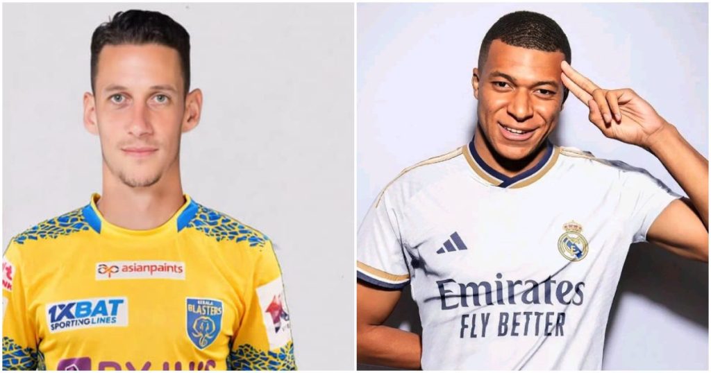 Kerala Blasters player Alexandre Coeff club SM Caen new owner Kylian Mbappe