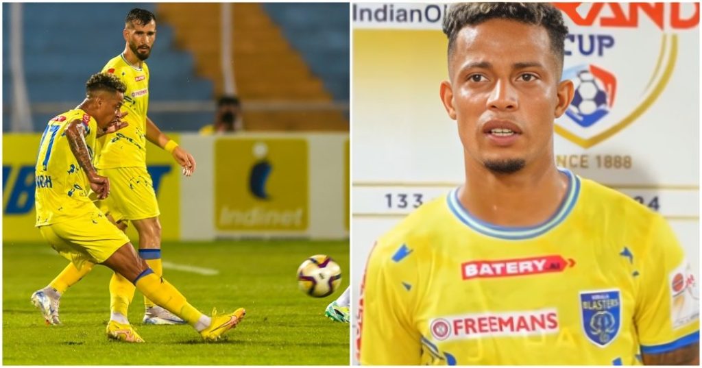 Durand Cup player of the match Noah Sadaoui speaks about Kerala Blasters