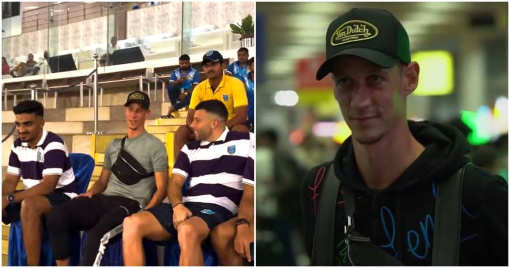 Kerala Blasters defender Alexandre Coeff arrived in India