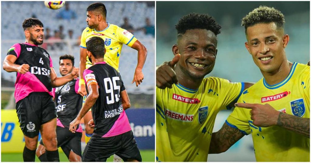 Kerala Blasters massive seven goal win in Durand Cup against CISF Protectors