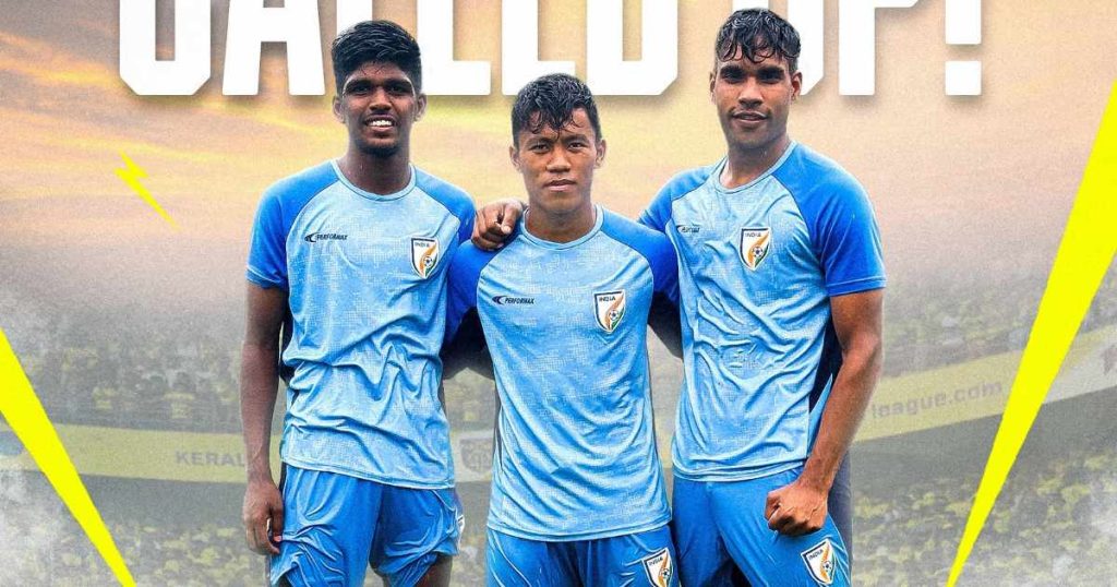 Kerala Blasters players shine in India U-20 squad for SAFF Championship 2024