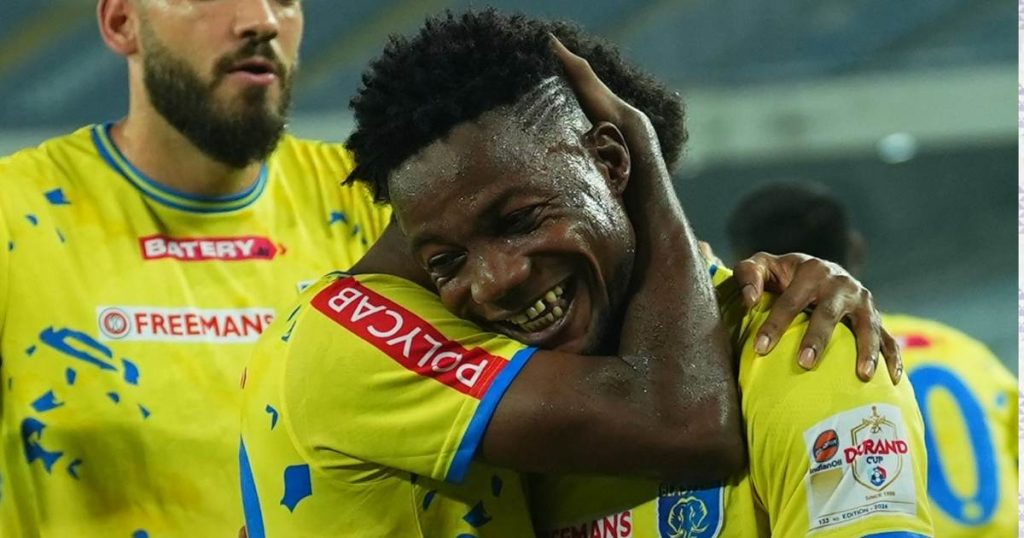 Kerala Blasters scored six goals against CISF protectors in Durand Cup