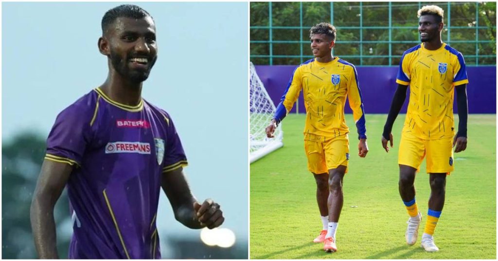 Sreekuttan MS making his debut for Kerala Blasters