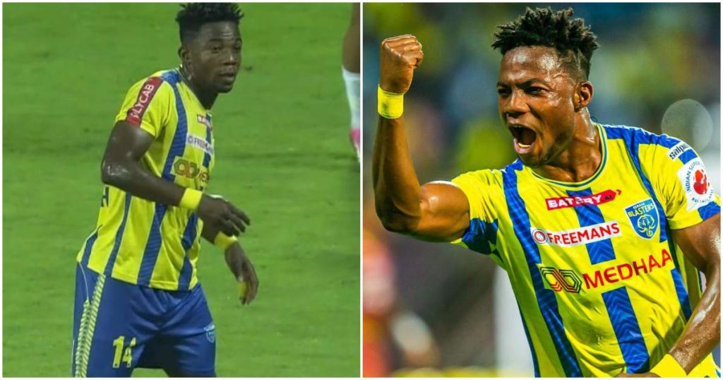 Kwame Peprah has most goal contribution for Kerala Blasters in 2024