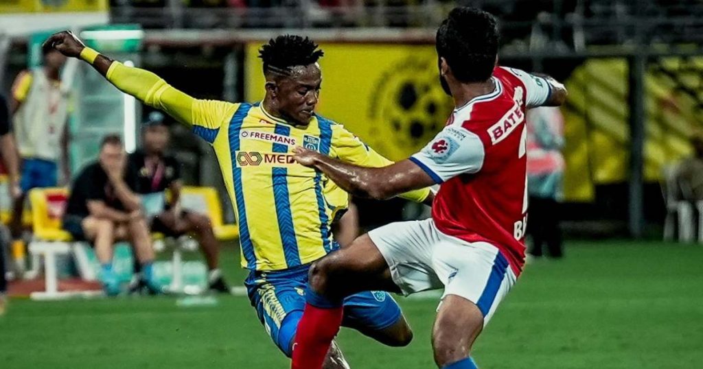 Kwame Peprah shines despite Kerala Blasters loss to Bengaluru