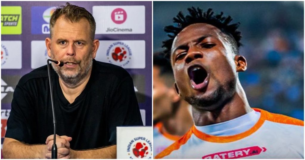 Coach Mikael Stahre says Kwame Peprah red card celebration costly for Kerala Blasters