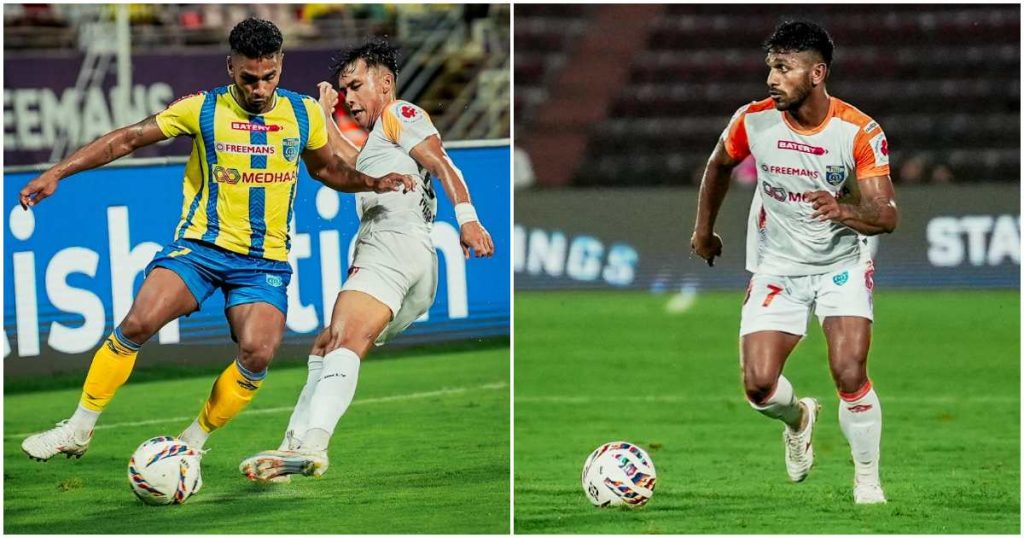 Rahul KP in his last 34 matches for Kerala Blasters