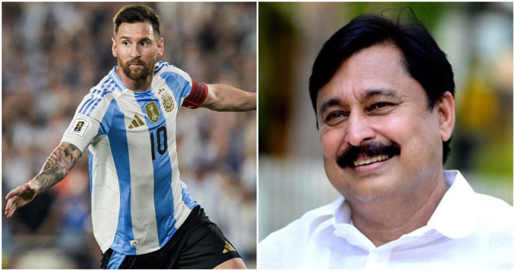 argentina messi to kerala india