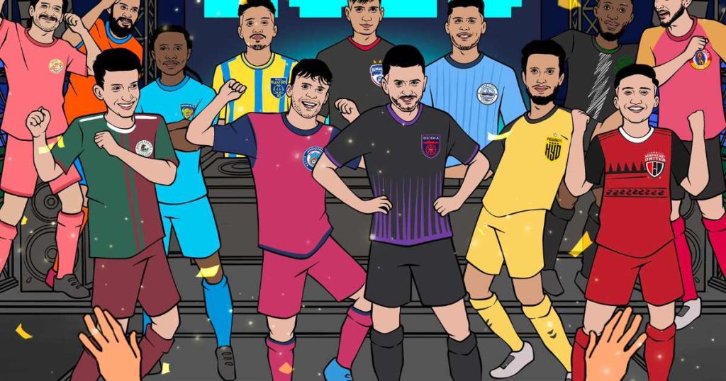 ISL presenting the Fans' Team of the Year for 2024